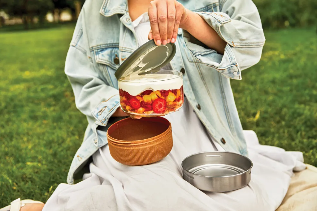 Black+Blum Glass Lunch Bowl 750ml, braun – Bild 10