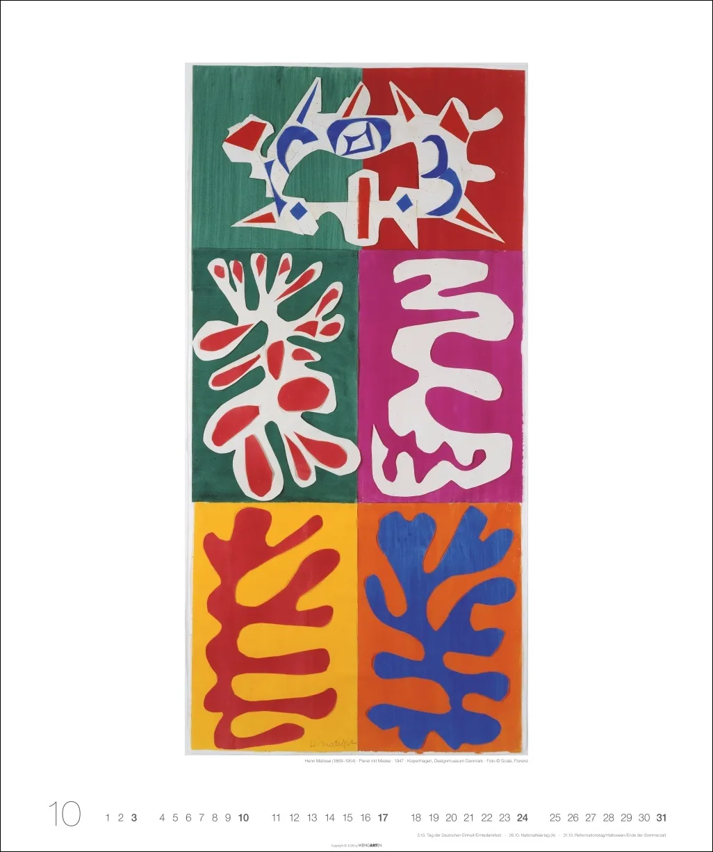 Henri Matisse Edition Wandkalender 2027 – Bild 11