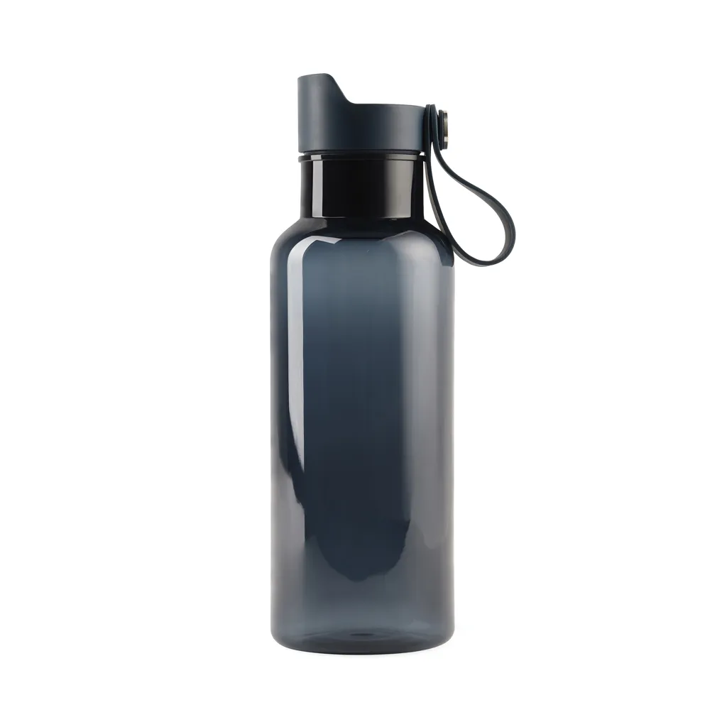 VINGA Balti 600ml Flasche aus RCS recyceltem PET, navy blau – Bild 4