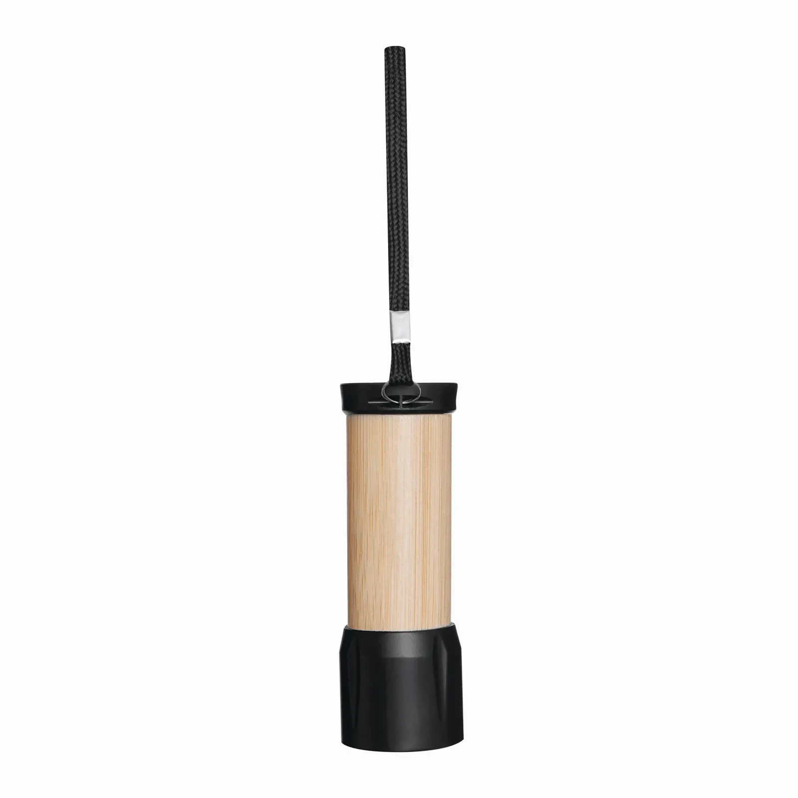 BAMBOO SHINE - LED Taschenlampe braun, schwarz, braun, schwarz – Bild 2