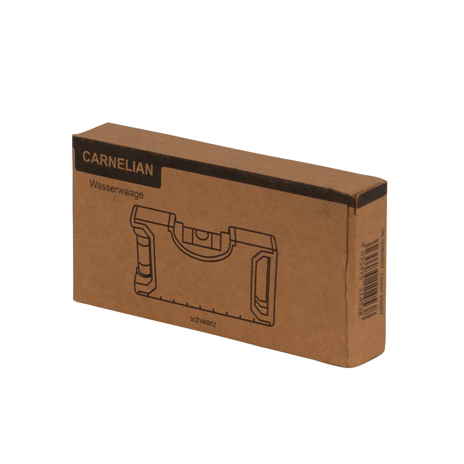 CARNELIAN Spirit Level, Wasserwaage schwarz, schwarz – Bild 9