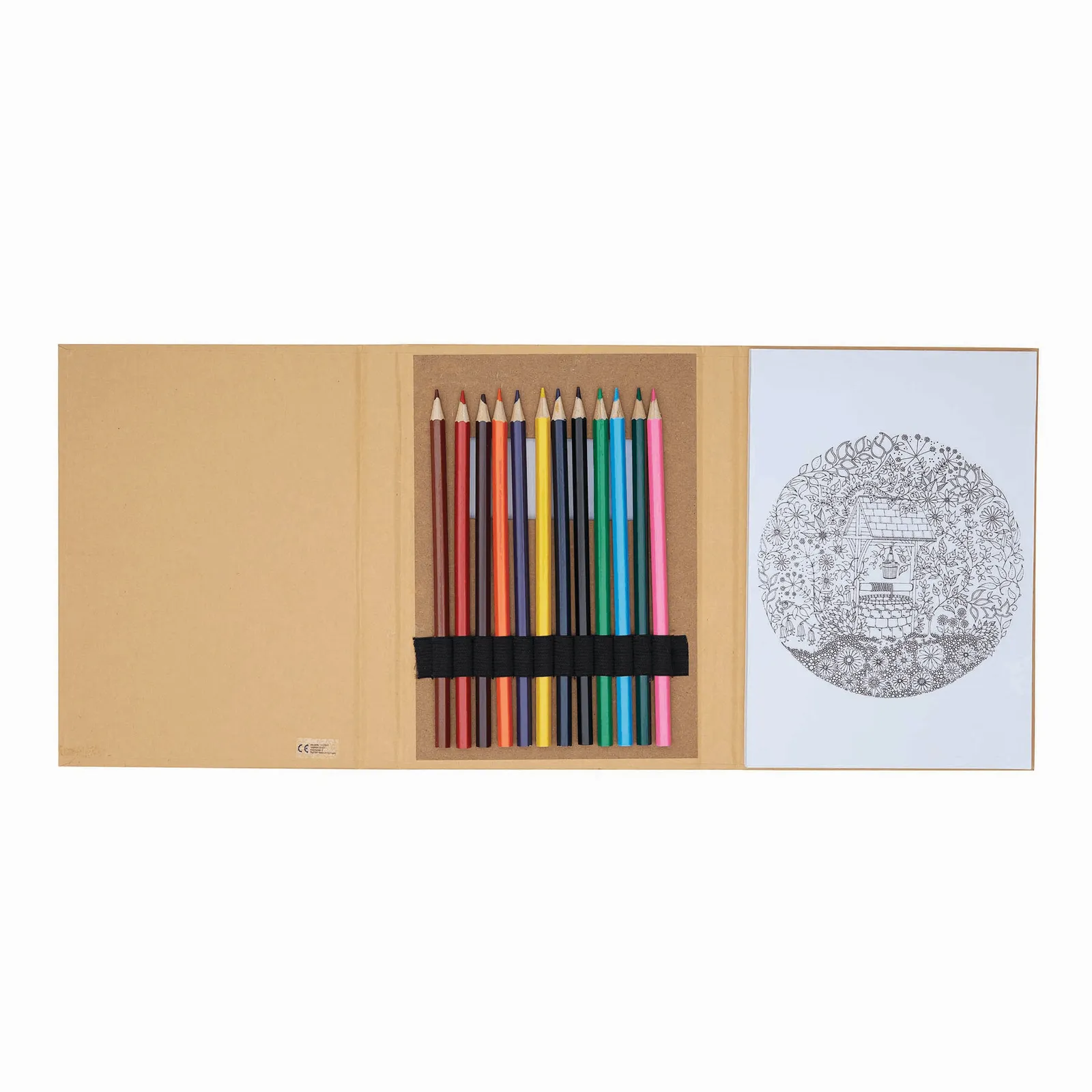 COLOURFUL BOOK - Malset braun, braun – Bild 2