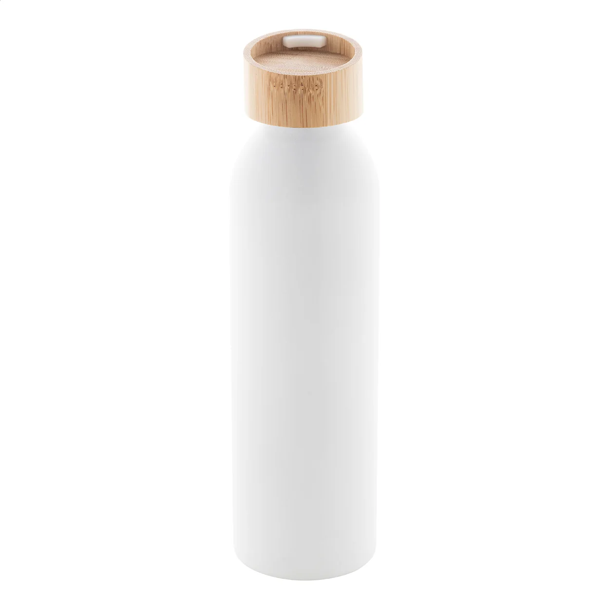 Flasche Ralusip Plus aus recyceltem Aluminium, weiß – Bild 4