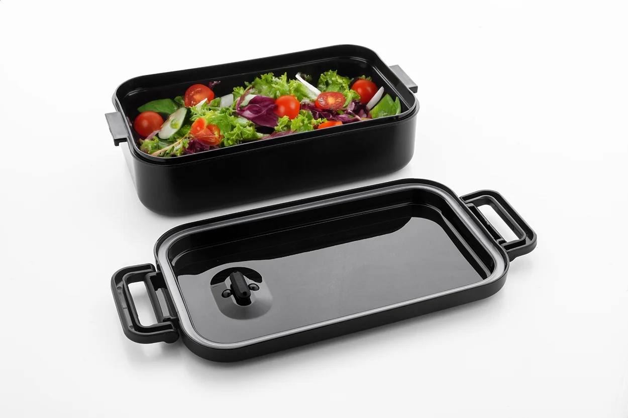 Lunchbox Steamo, schwarz – Bild 4