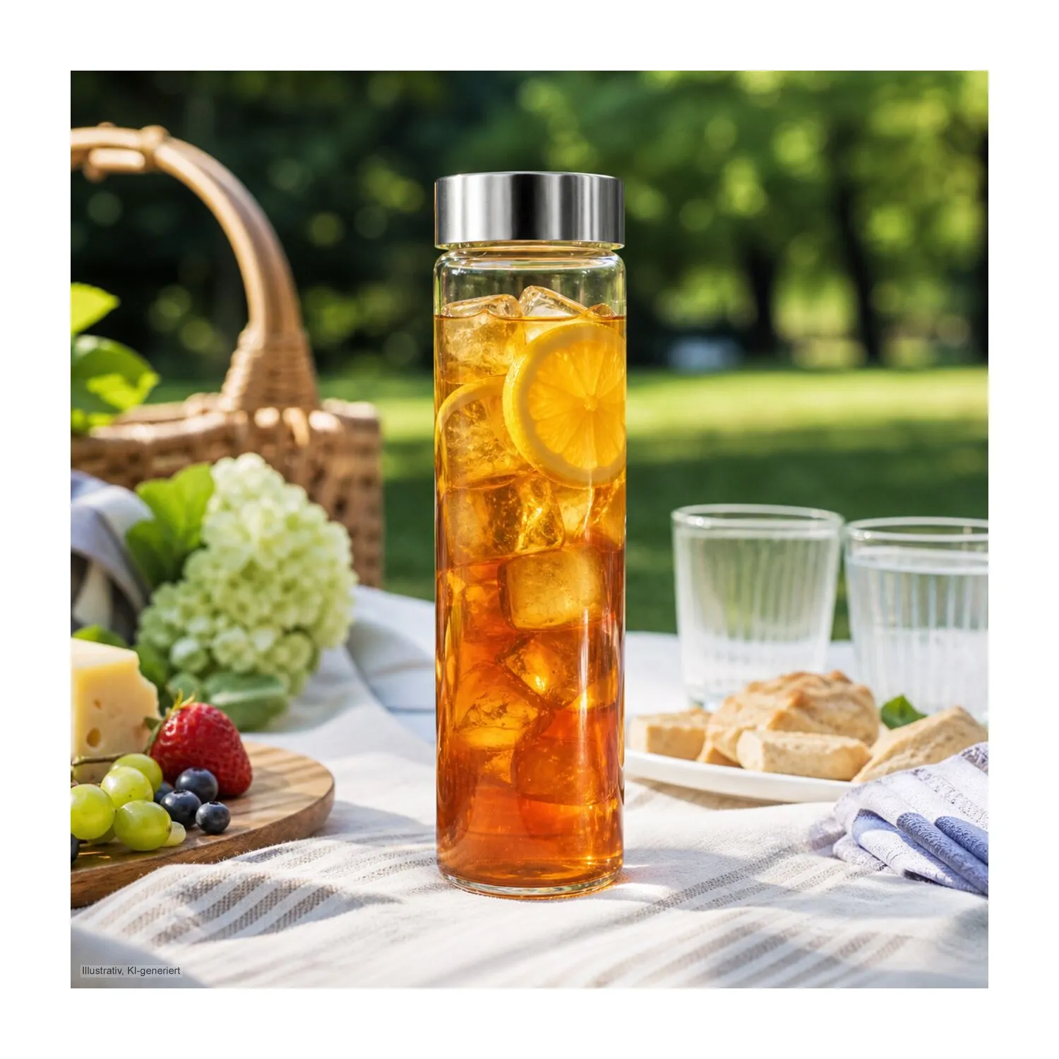 ROMINOX® Glaskaraffe // Fiola, transparent – Bild 7