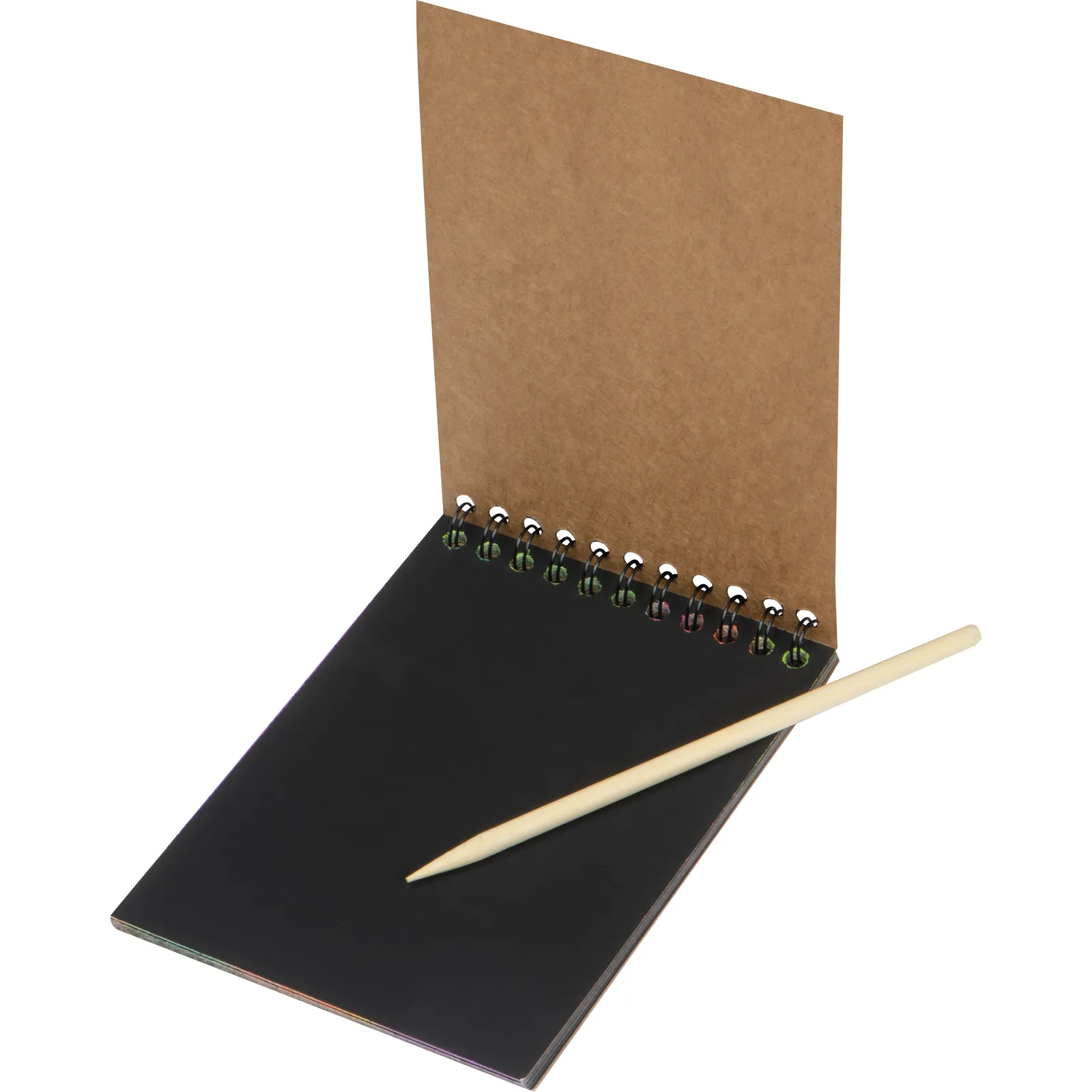 Malblock mit Kratzpapier Bangkok, beige – Bild 3