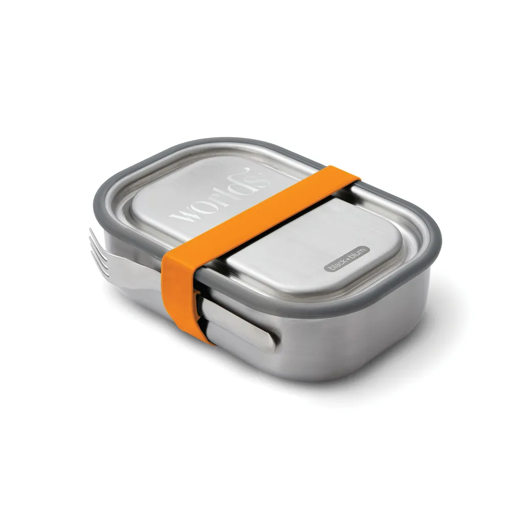 Black+Blum Stainless Steel Lunch Box groß, orange – Bild 5