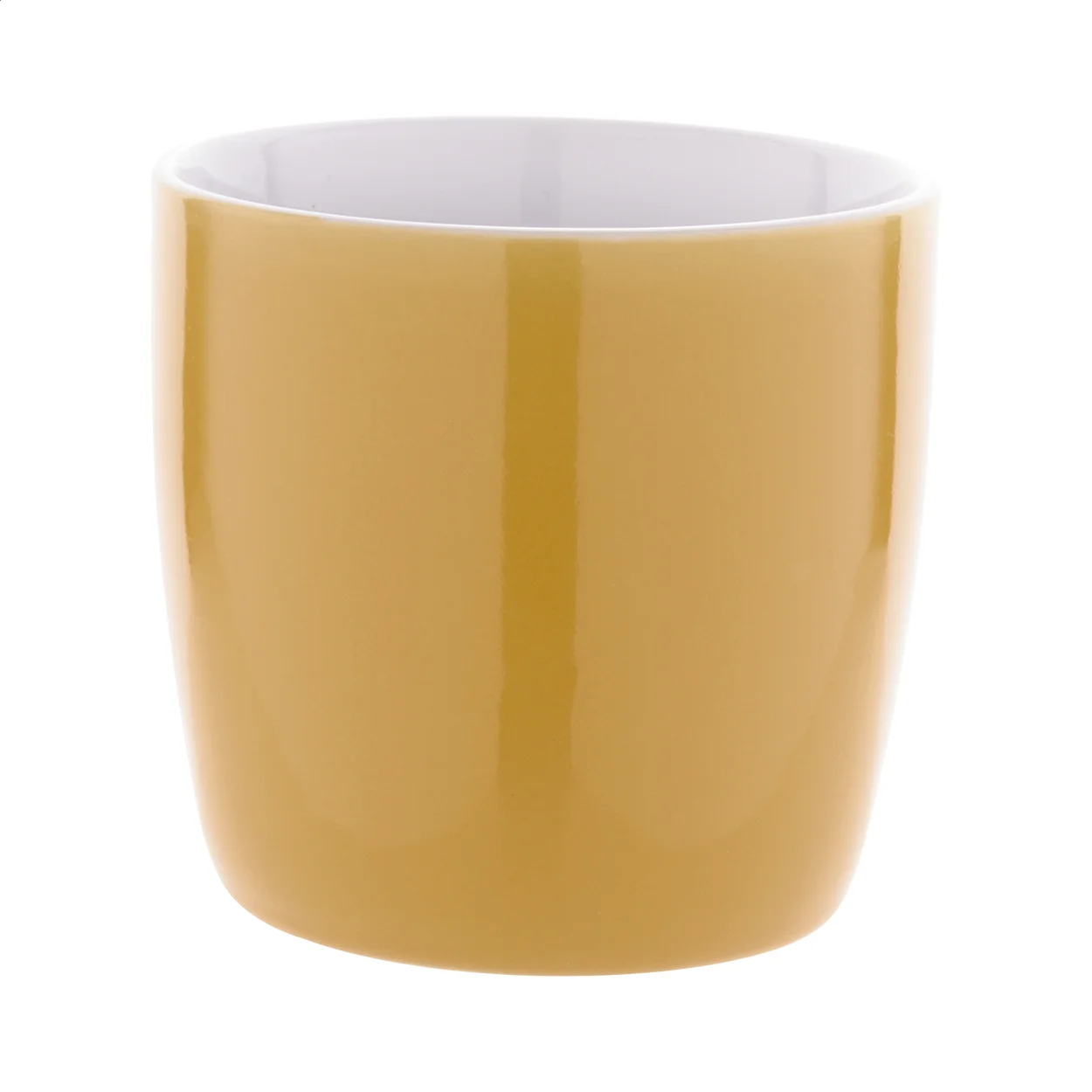 Tasse Hemera, gelb, weiß – Bild 2