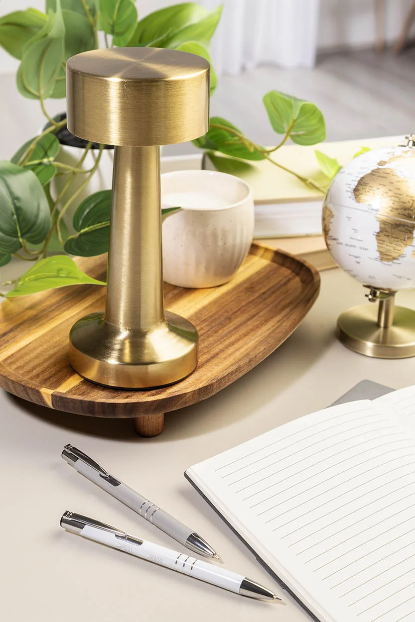 Tischlampe Flanagan Oro, gold – Bild 7