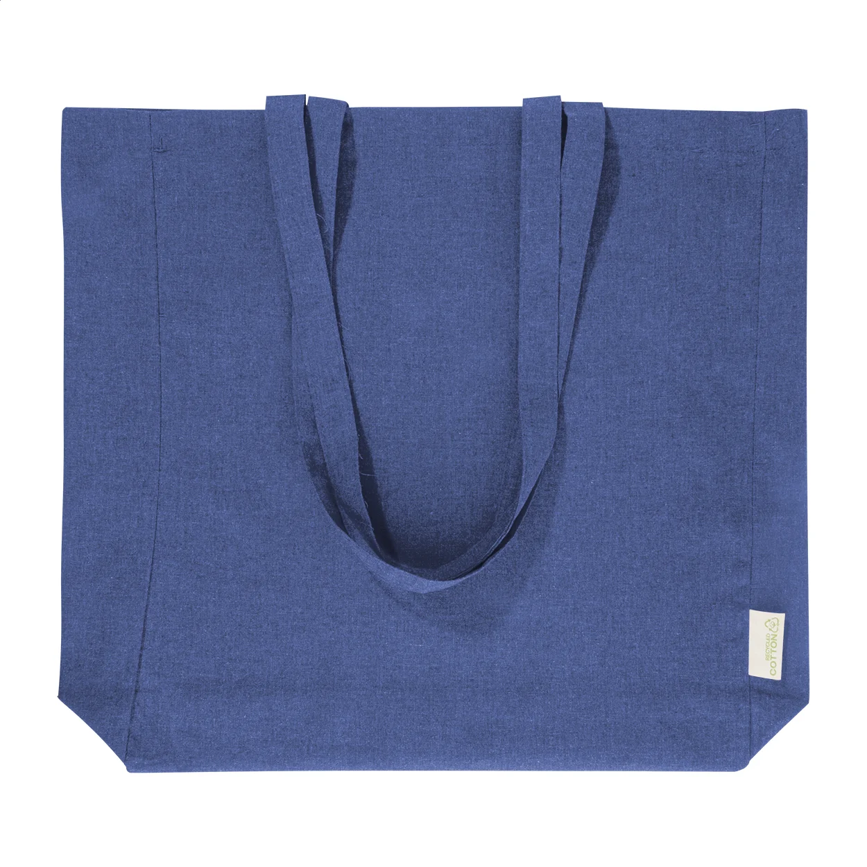 Einkaufstasche Guspex Hue aus recycelter Baumwolle, blau – Bild 4