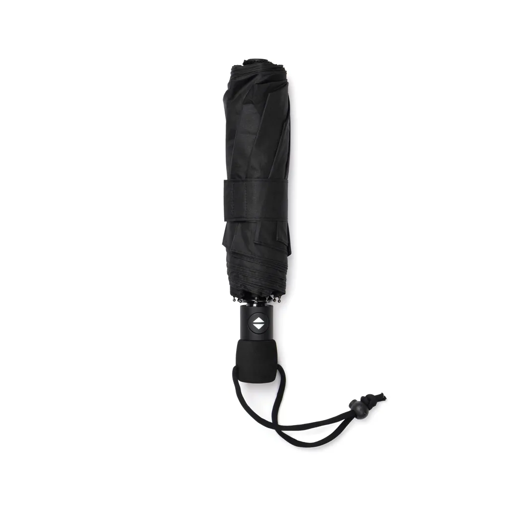 Nordic Drift Trail 23" AWARE™ RPET Automatik-Schirm UPF 50+, schwarz – Bild 4