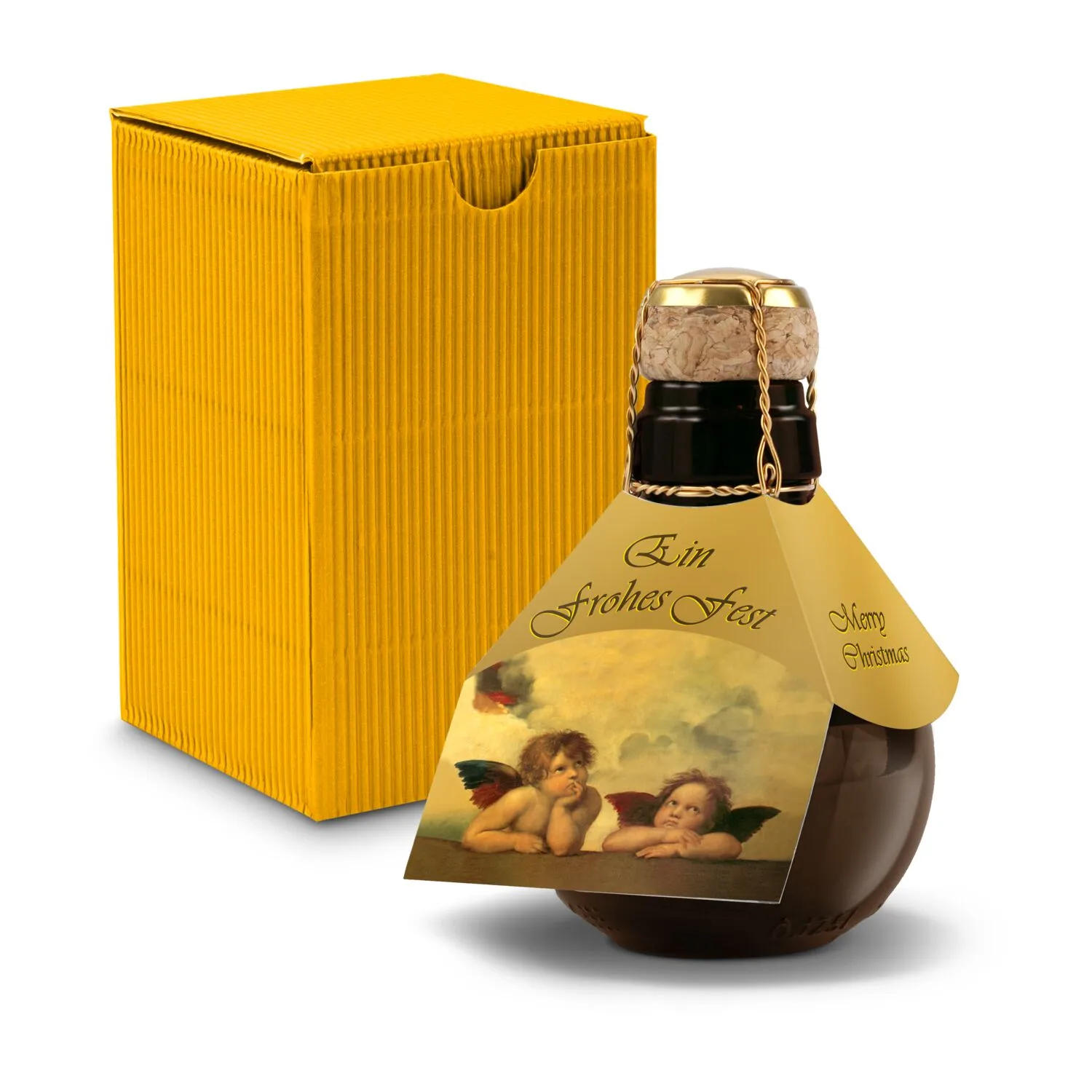 Kleinste Sektflasche der Welt! Raffael - Inklusive Geschenkkarton, 125 ml