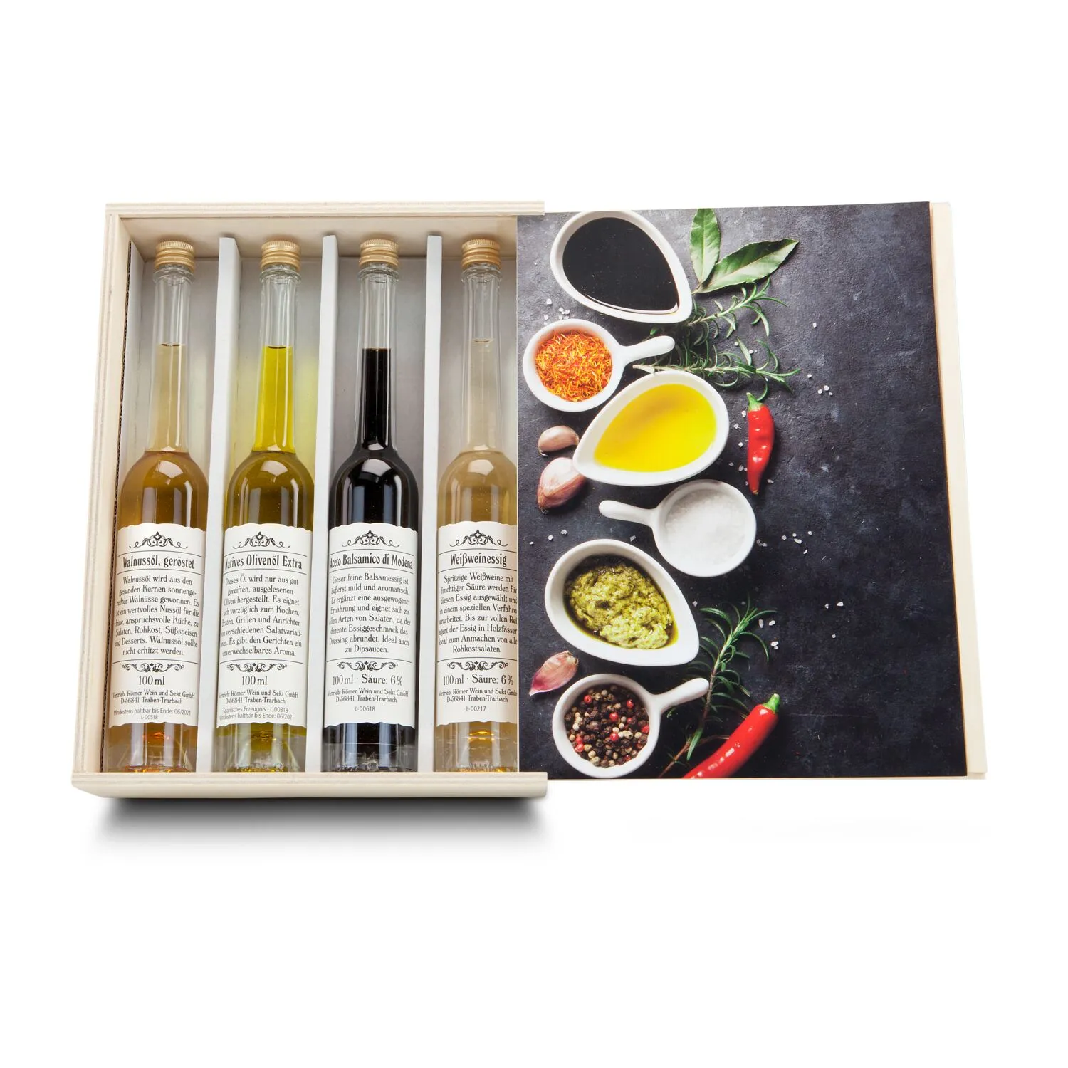 Geschenkset / Präsenteset: 4er Küchenset, braun – Bild 2