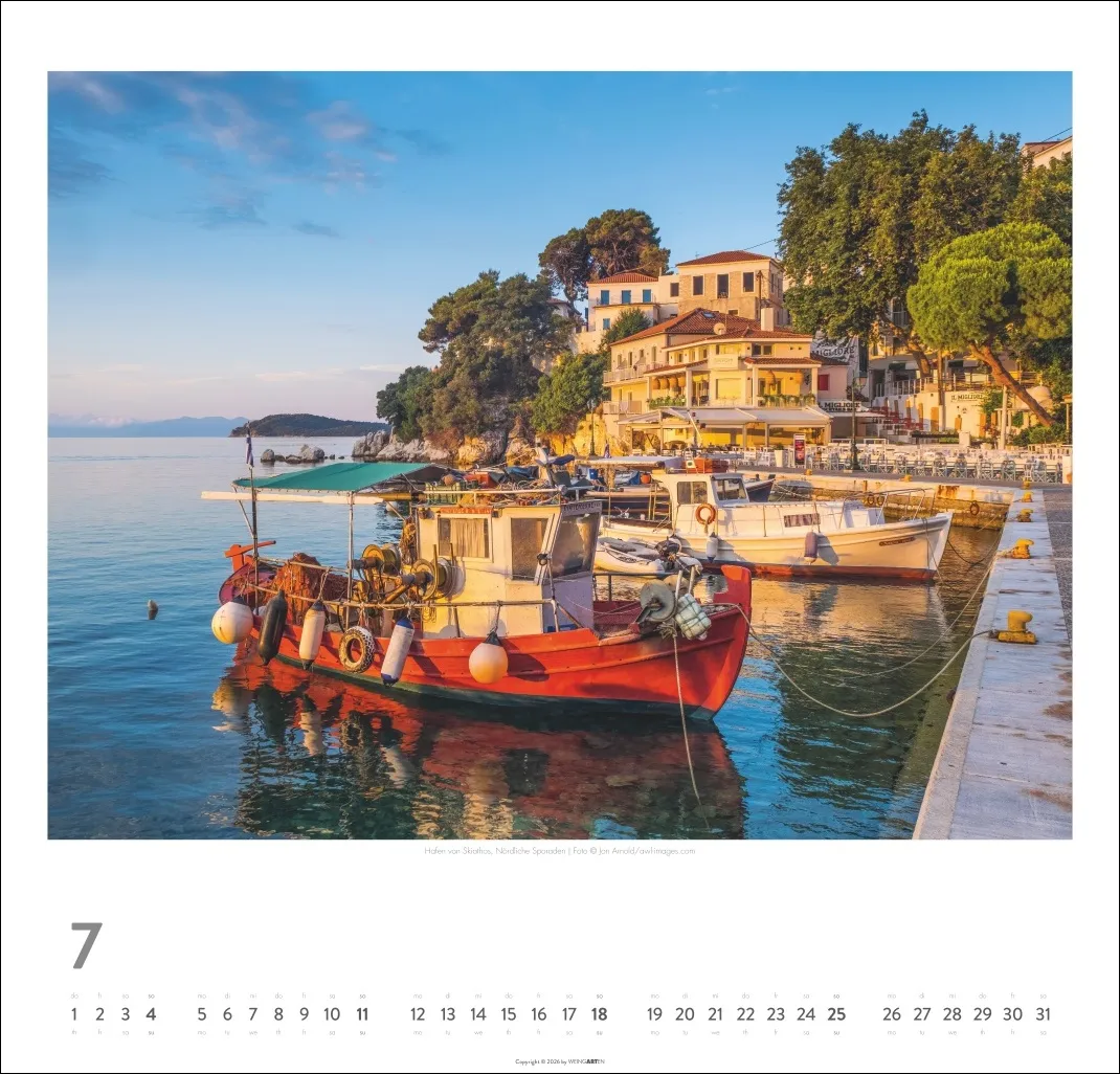 Griechische Inseln Wandkalender 2027 – Bild 8