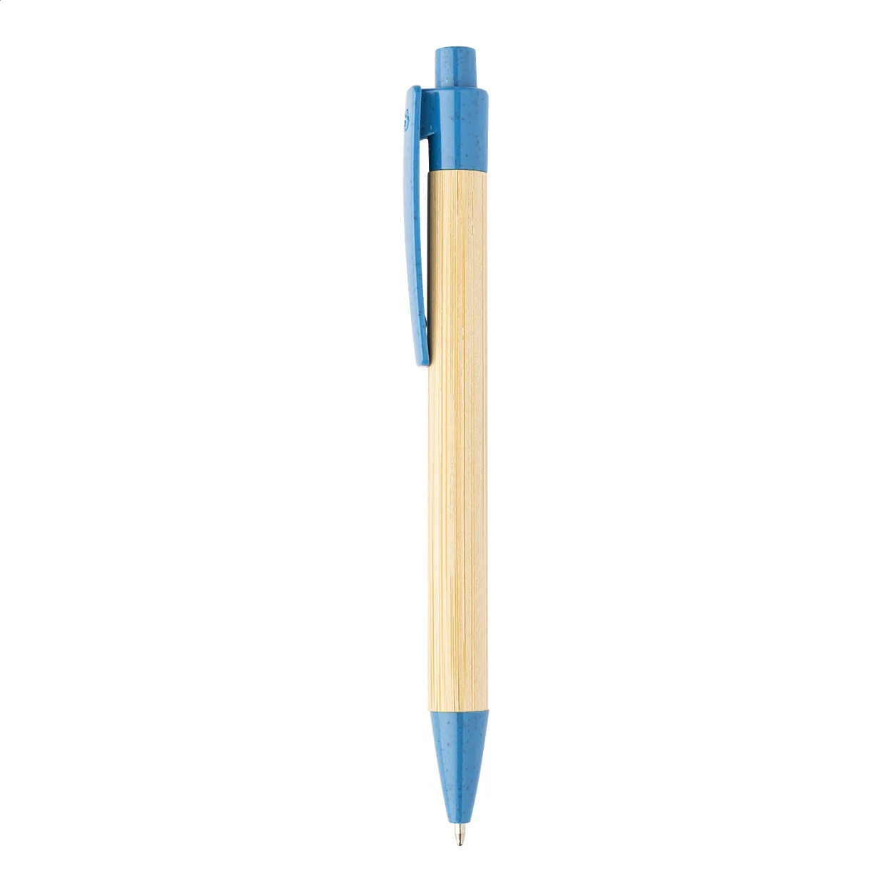 Bambus-Kugelschreiber Boothic, dunkelblau, natur – Bild 2