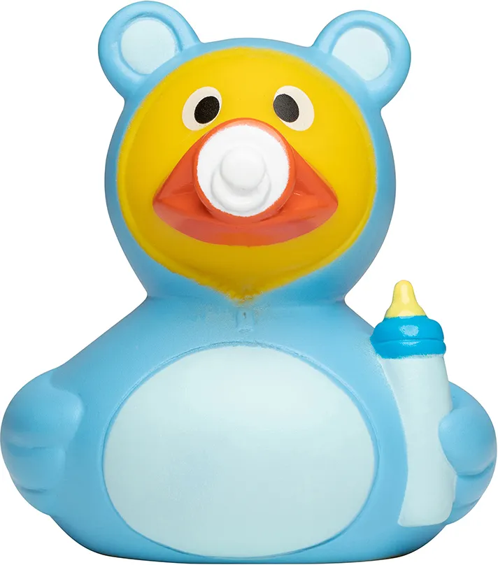 Quietsche-Ente Baby, hellblau – Bild 2