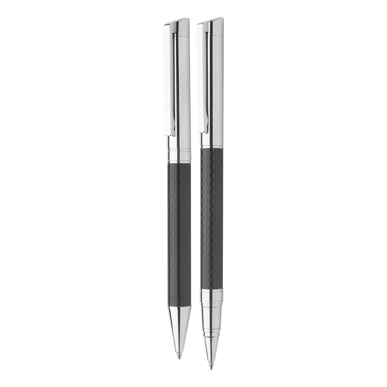 Kugelschreiber Set Mantilly, silber – Bild 2