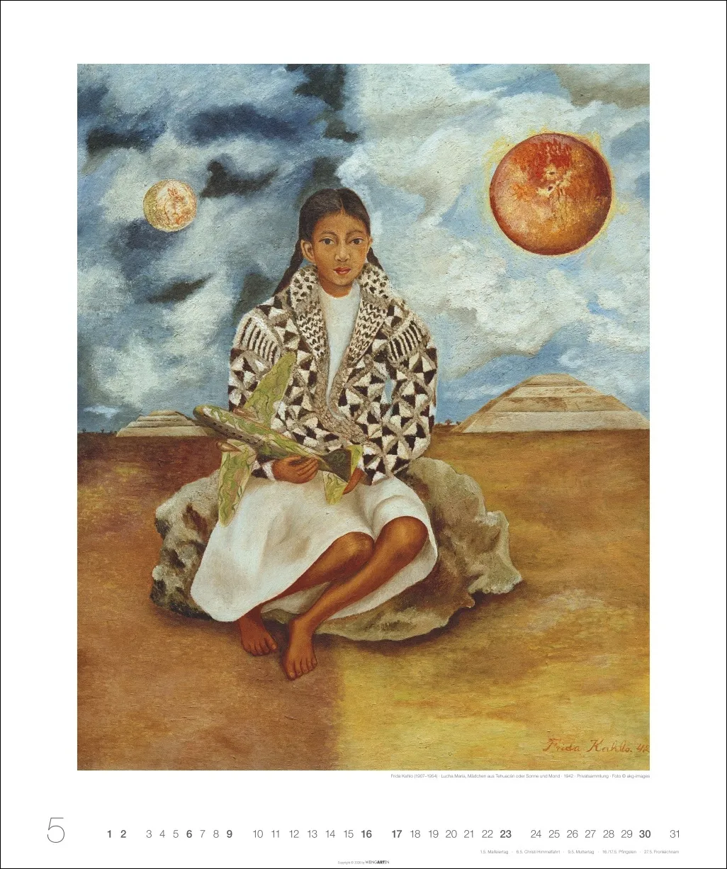 Frida Kahlo Edition Wandkalender 2027 – Bild 6