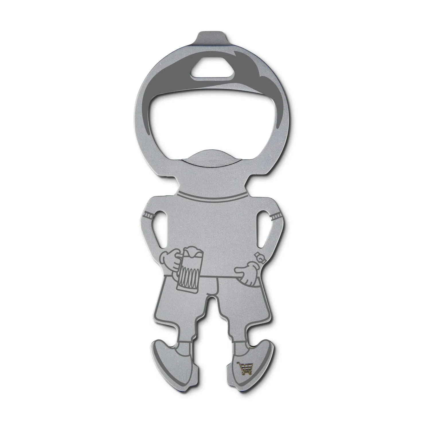 ROMINOX® Best Buddy Friend // Beer, silber – Bild 5