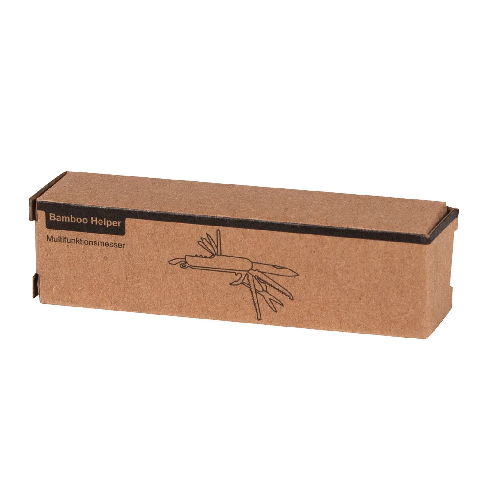 BAMBOO HELPER - Taschenmesser braun, braun – Bild 7
