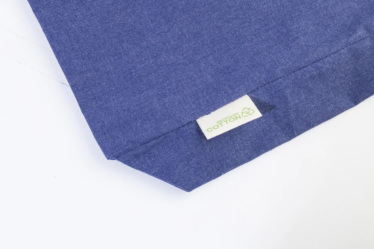 Einkaufstasche Guspex Hue aus recycelter Baumwolle, blau – Bild 3