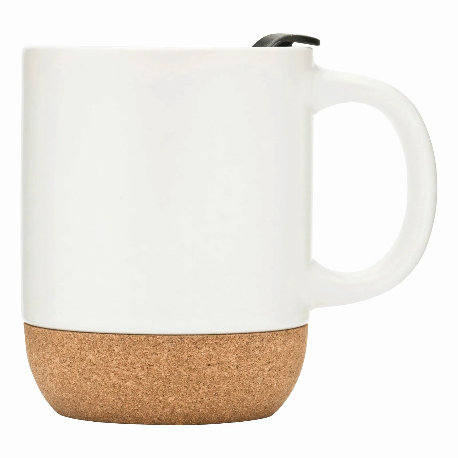 DAY & NIGHT - Keramiktasse, braun, weiß – Bild 3