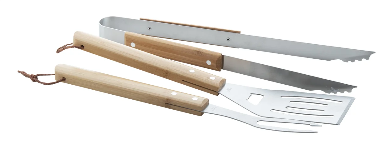 BBQ-Set Barboo, natur – Bild 3