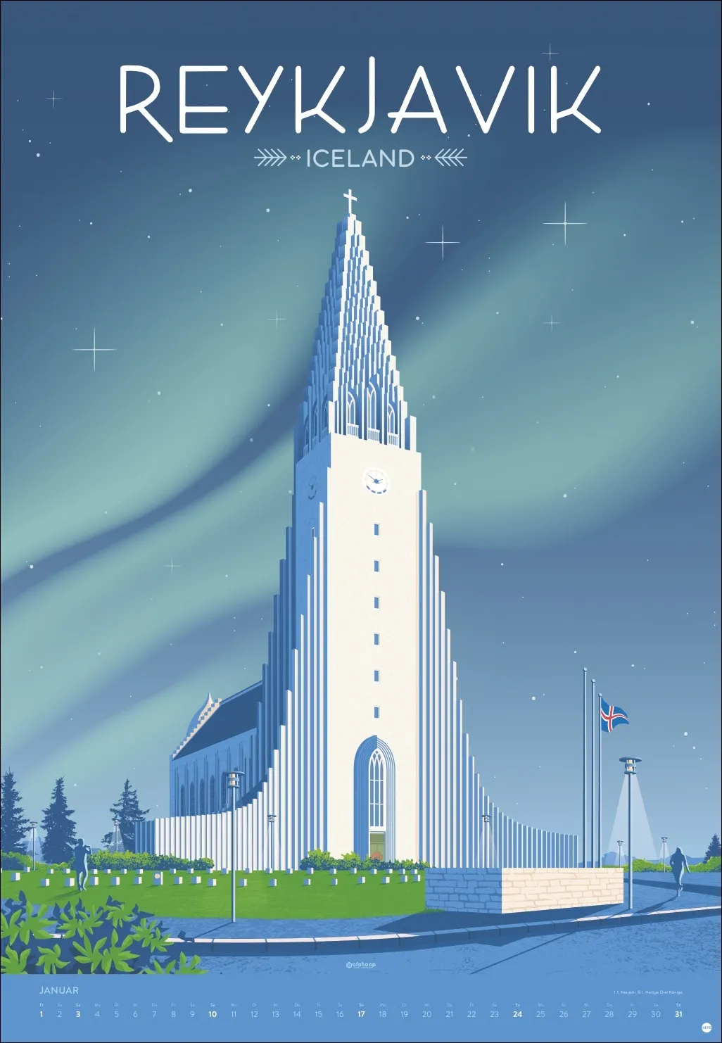 Travel the World Posterkalender 2027 – Bild 2