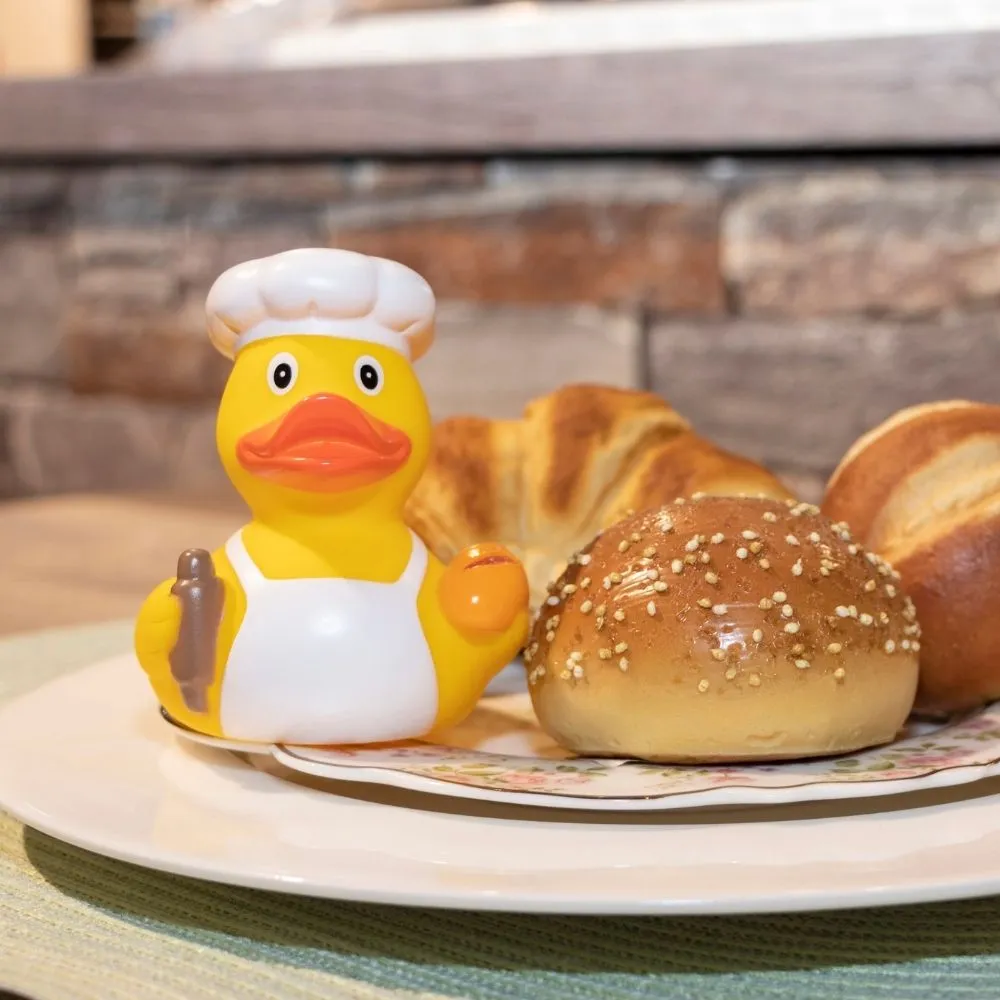 Quietsche-Ente Bäcker, multicolour – Bild 2