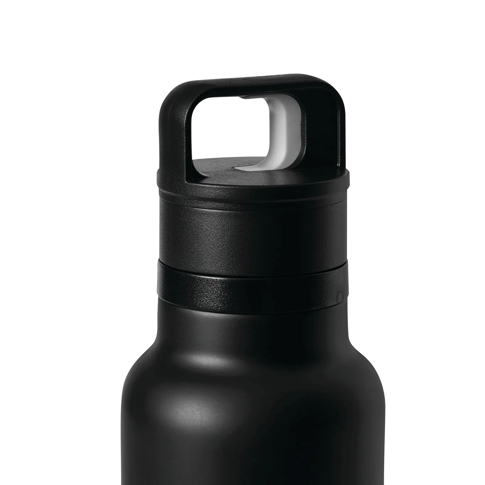 TRAVELCLICK - Vakuum-Isolierflasche schwarz, schwarz – Bild 6
