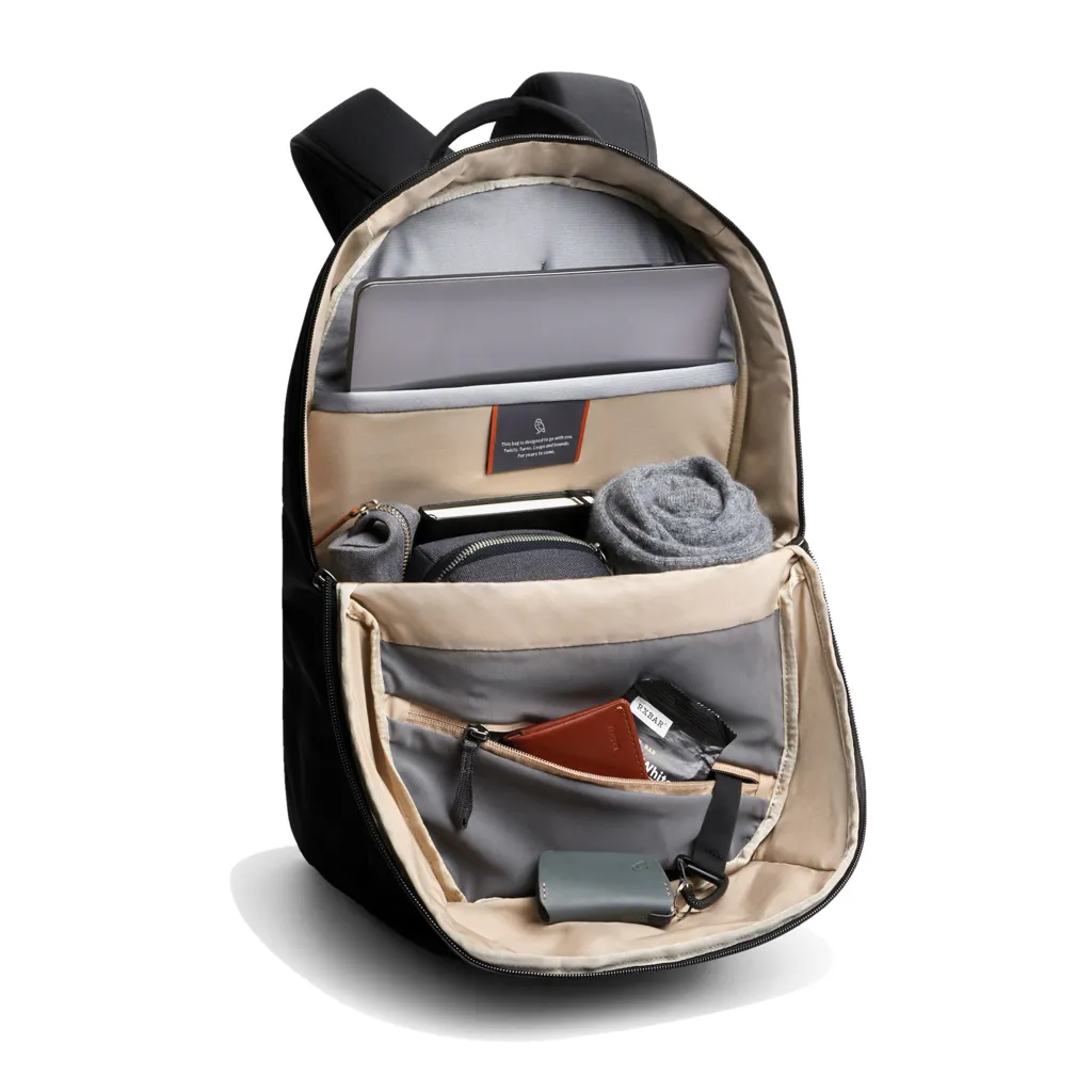 Bellroy Via Rucksack, schwarz – Bild 3