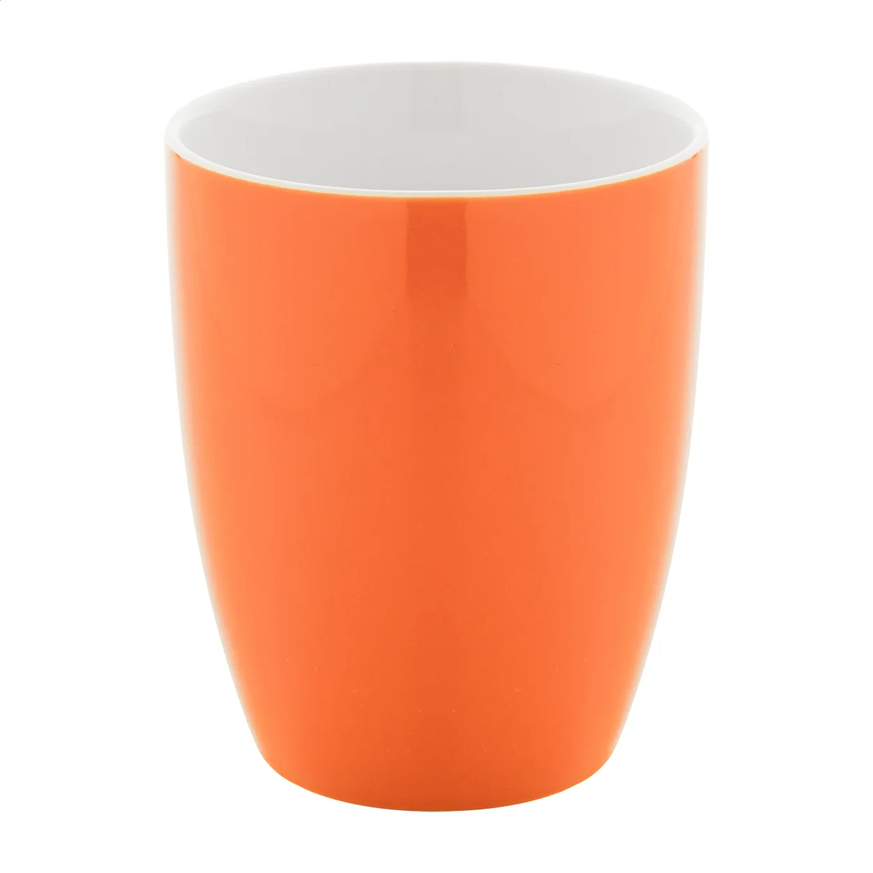 Becher Gaia, orange, weiß – Bild 2