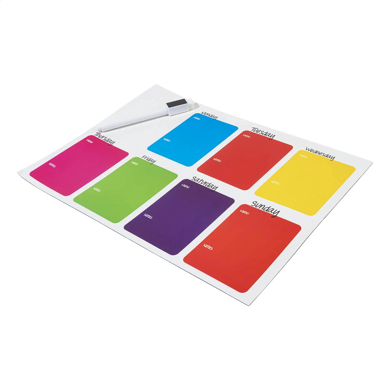 Magnet-Tafel Wefri, mehrfarbig – Bild 3