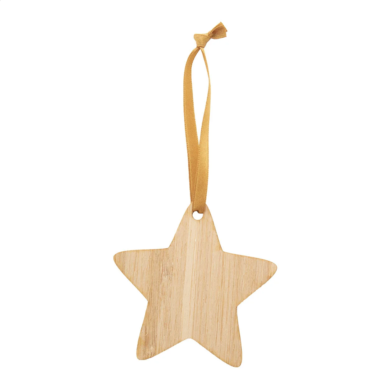 Weihnachtsbaumschmuck Holonda, Stern, natur – Bild 2