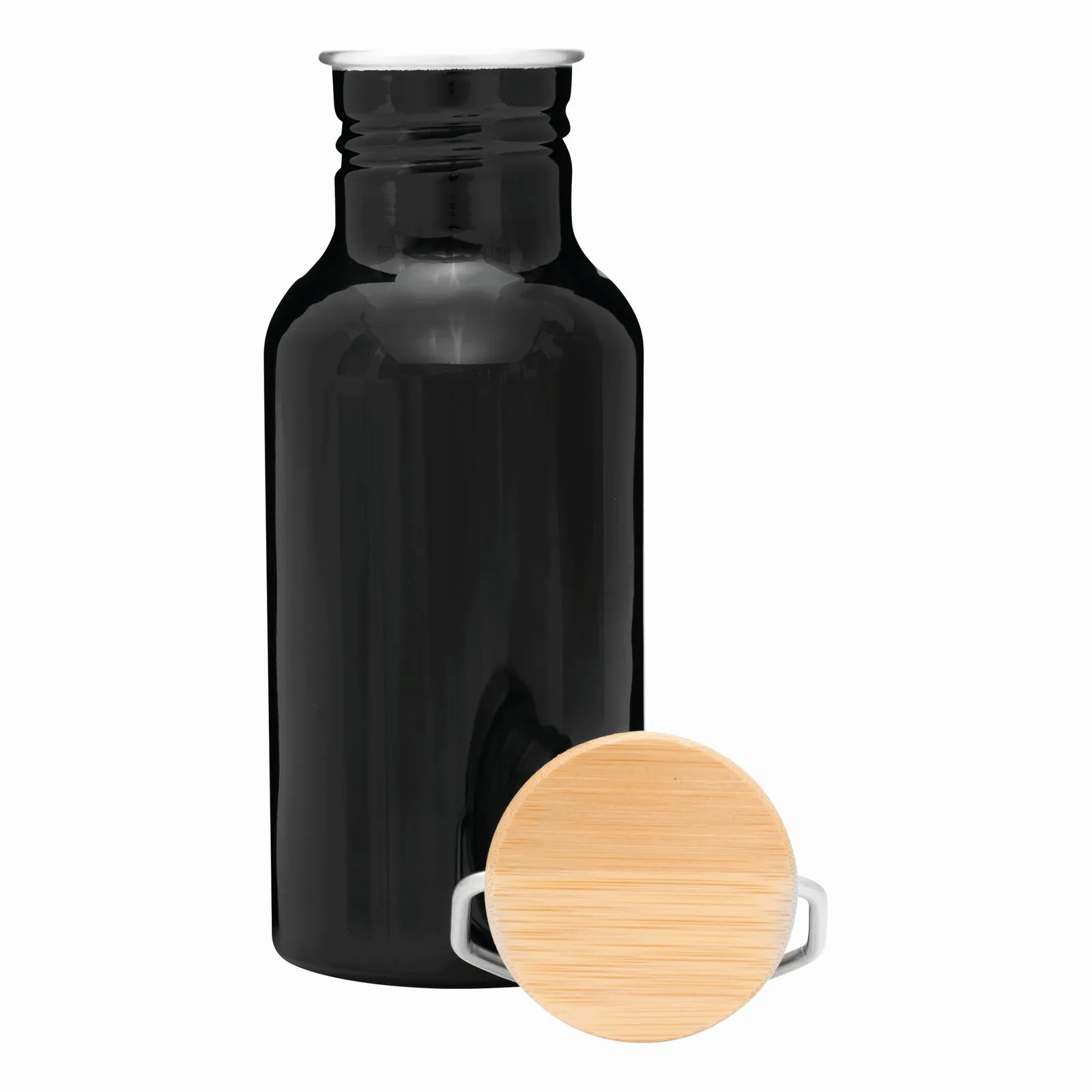 MECOZI TRANSIT - Aluminium Trinkflasche, schwarz – Bild 5