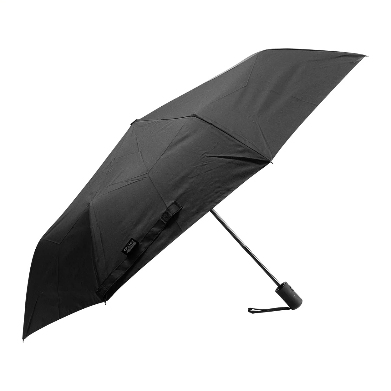 RPET-Taschenschirm Folcomp, schwarz – Bild 5