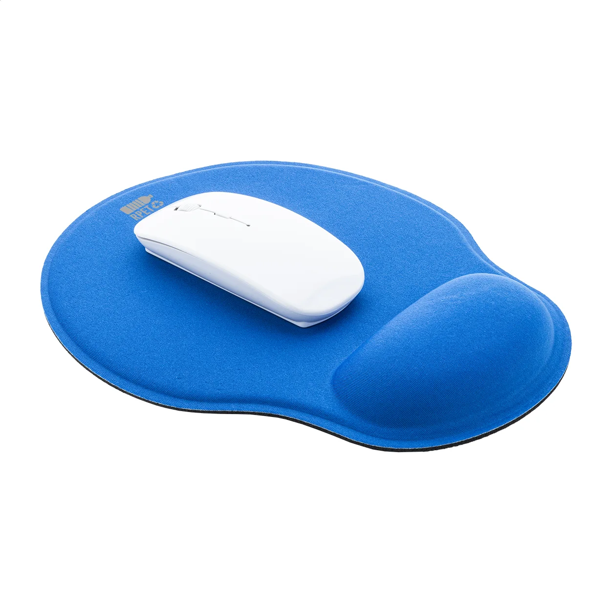 RPET-Mauspad Wrest, blau – Bild 3