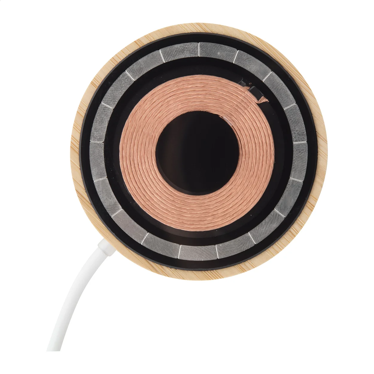 Magnetischer Wireless-Charger SeeMag, natur – Bild 4
