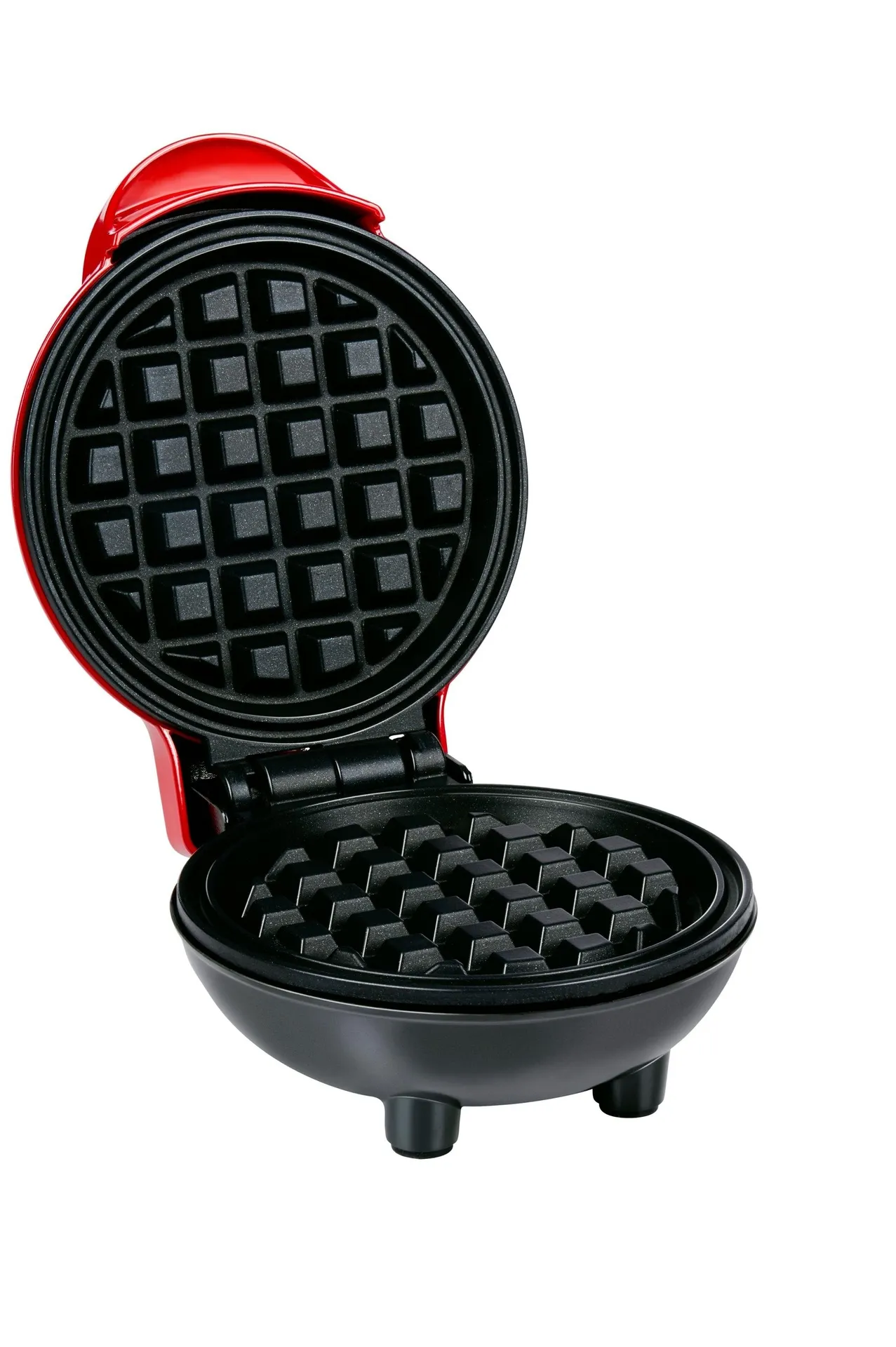 ALPINA Mini-Waffeleisen 230V 17x13.5x8cm, Schwarz – Bild 3