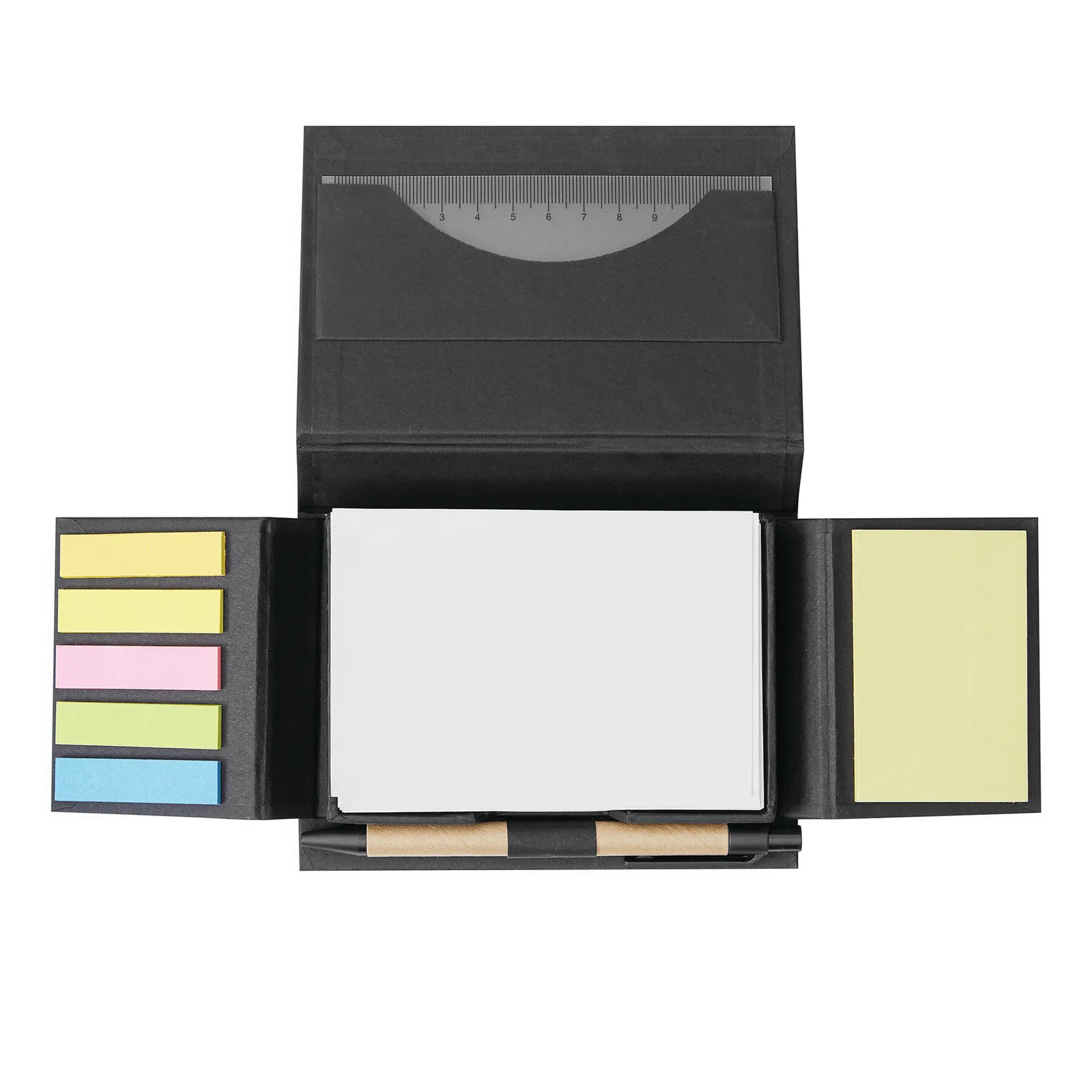 POP UP - Memobox zum Aufklappen, schwarz – Bild 3