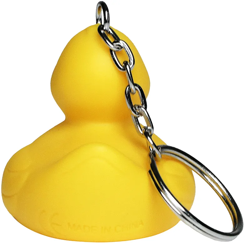 Schlüsselanhänger Ente, gelb – Bild 4