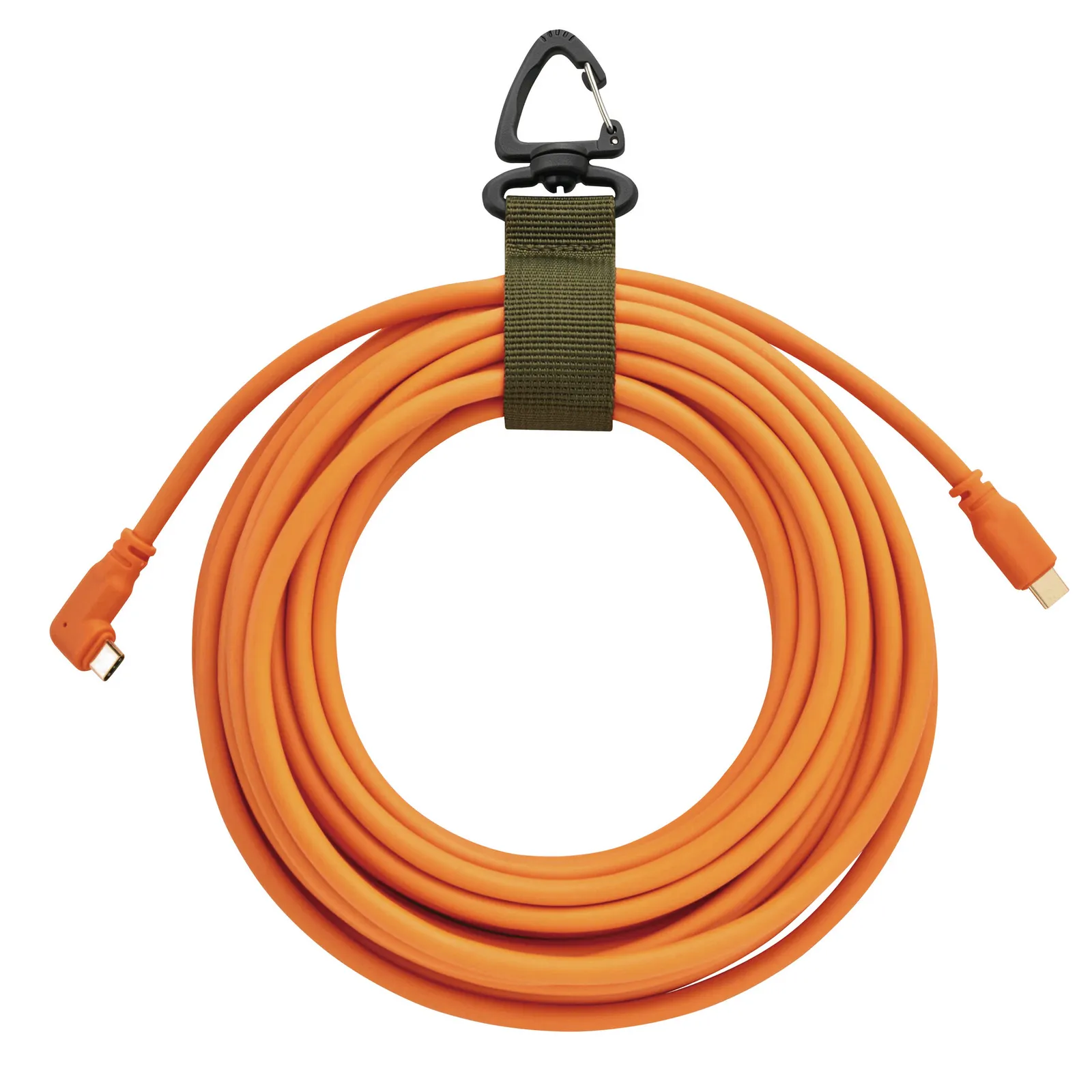 SIERRO Hook and Loop, Klettband mit Dreieckschnalle, grün – Bild 5