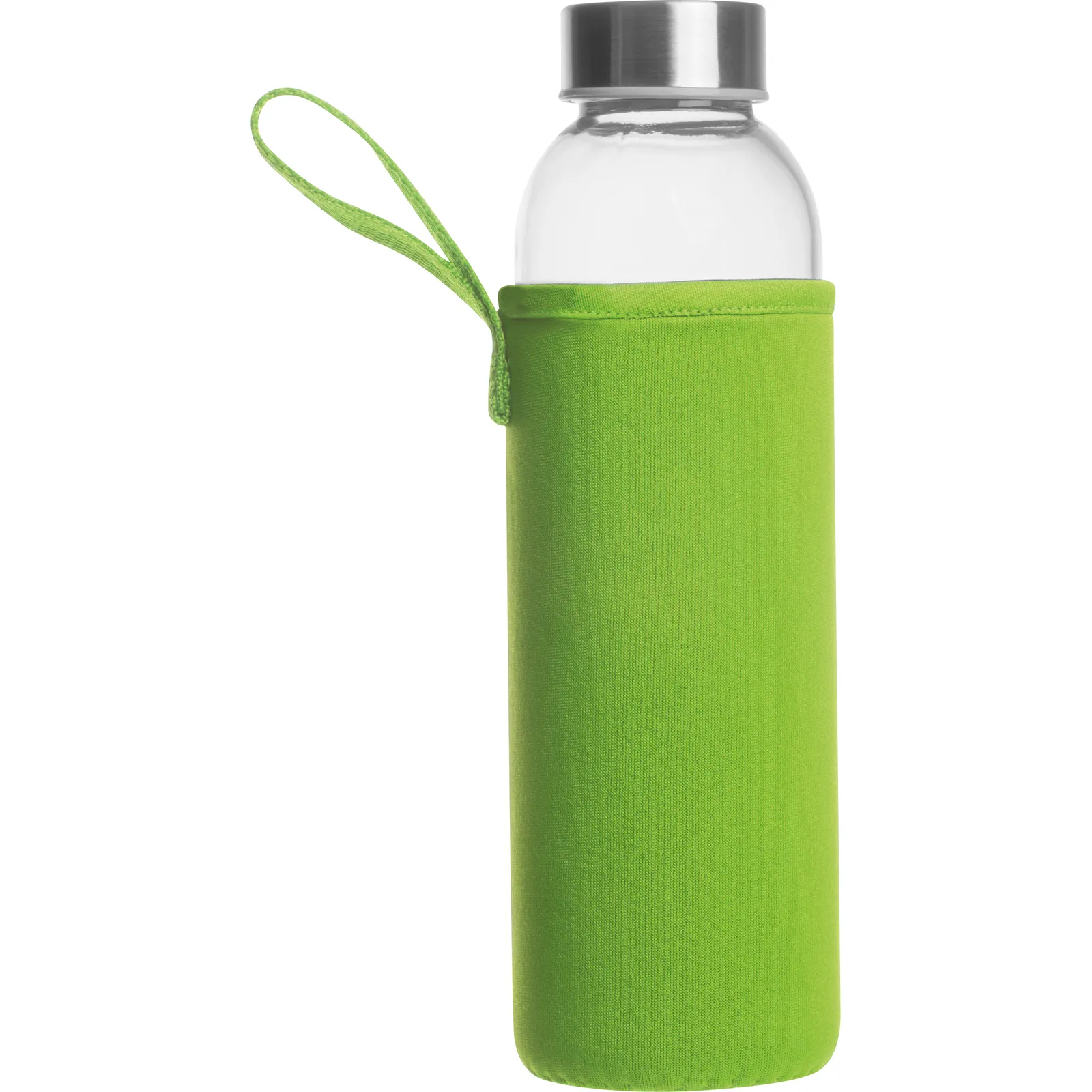 Glasflasche Klagenfurt, apfelgrün – Bild 4