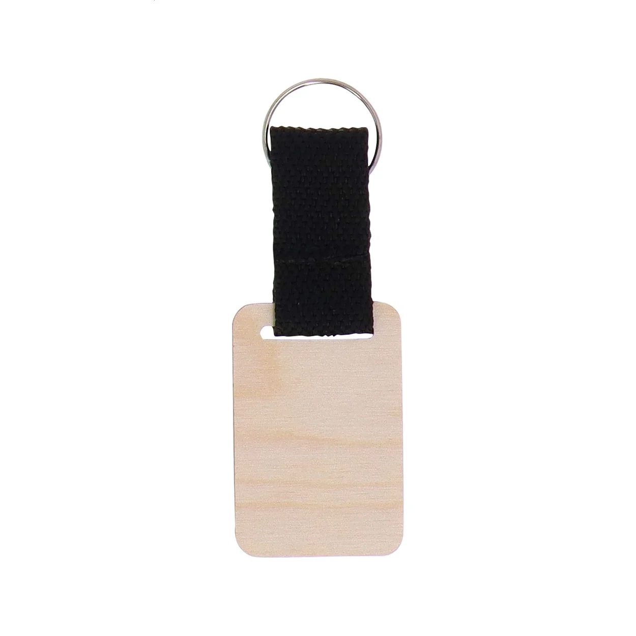Individueller Schlüsselanhänger Woody Strap, natur – Bild 3