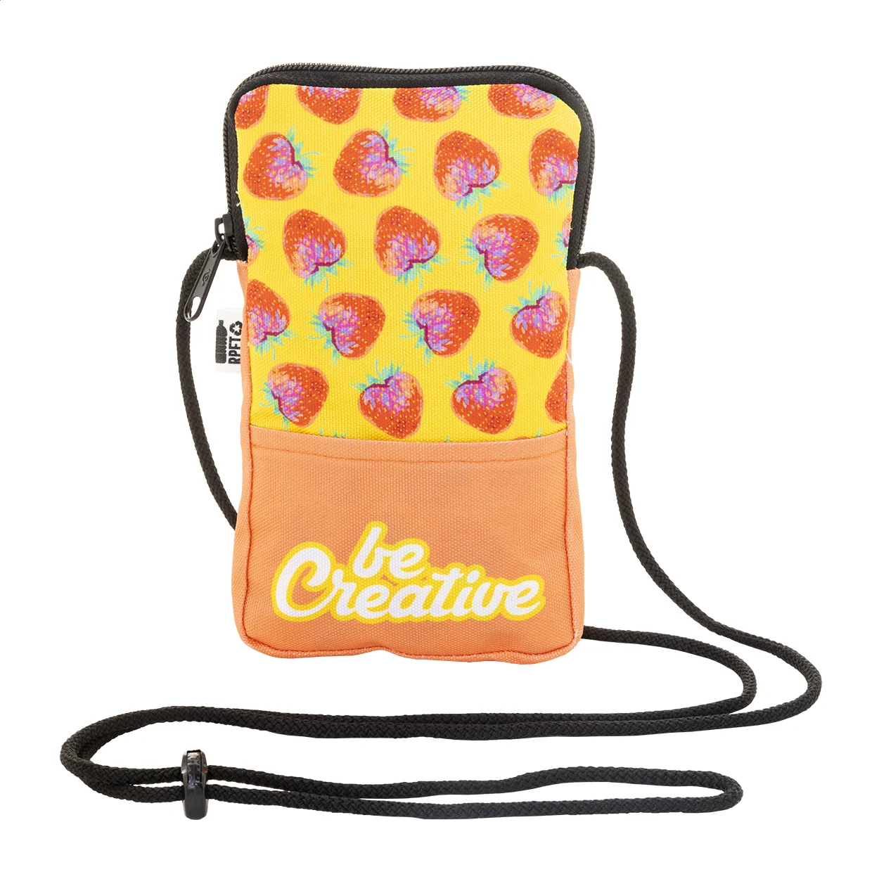 Individuelle Umhängetasche SuboBag Fiesta, schwarz, weiß – Bild 2