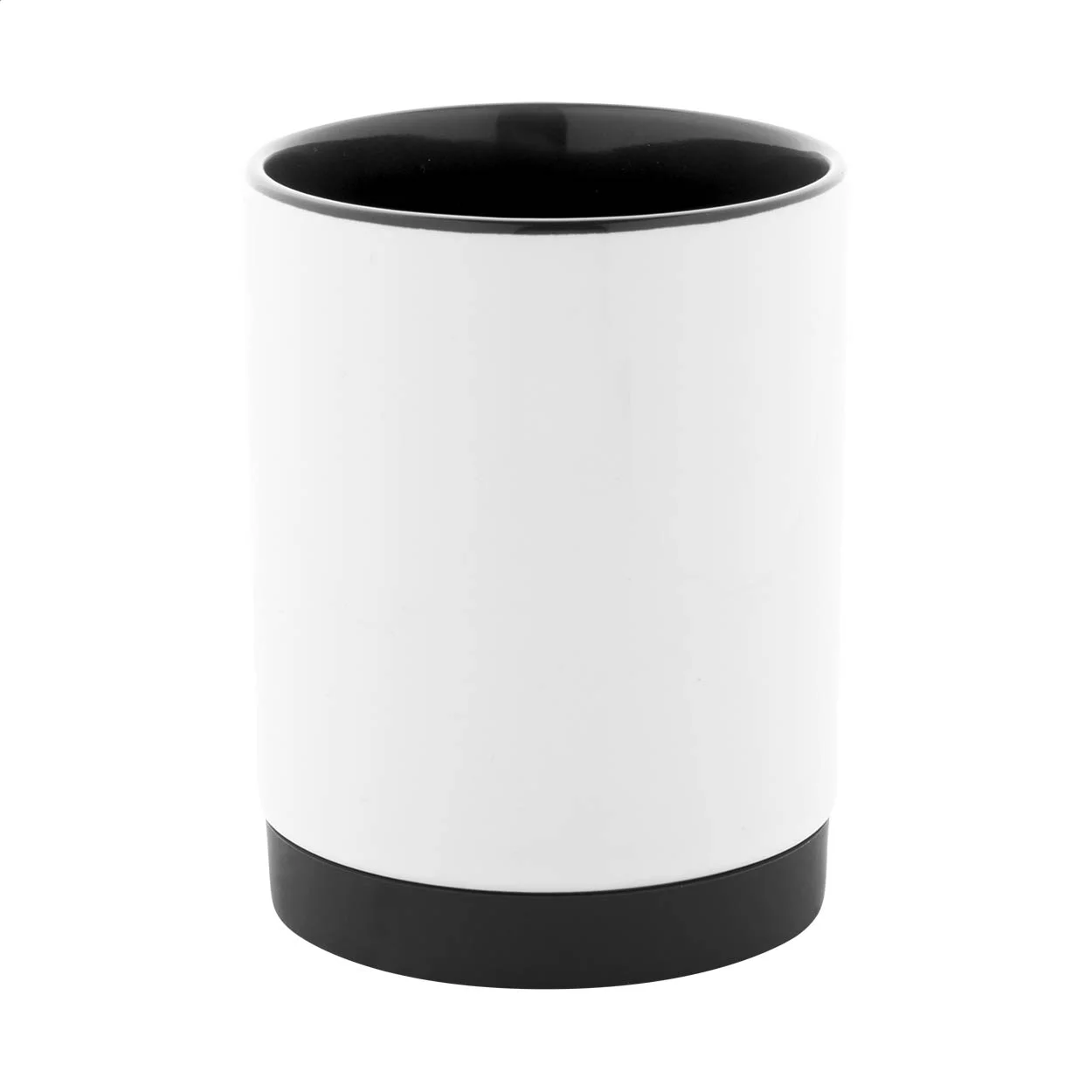 Sublimationstasse MultiColour Plus, schwarz, weiß – Bild 4