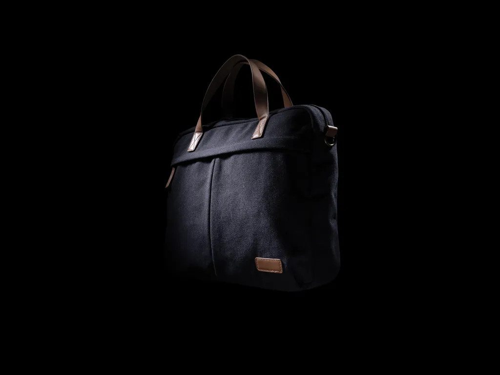 Impact AWARE™ 16 oz. rCanvas Laptop-Tasche, schwarz – Bild 2