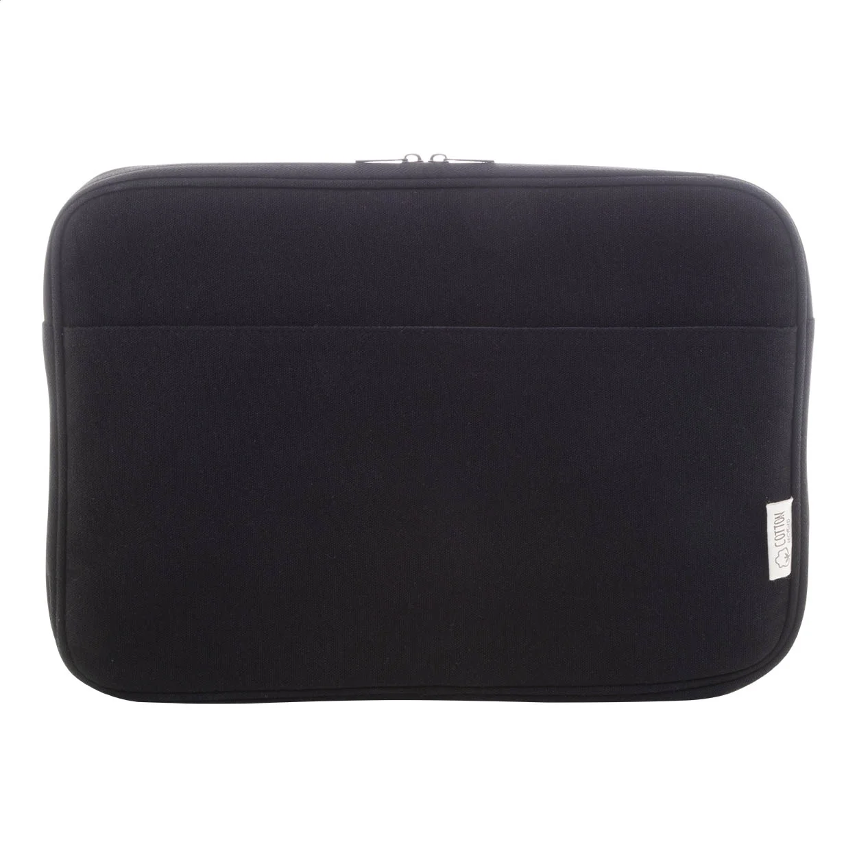 Recycelten Canvas Laptoptasche Rebyss Comp, schwarz – Bild 4
