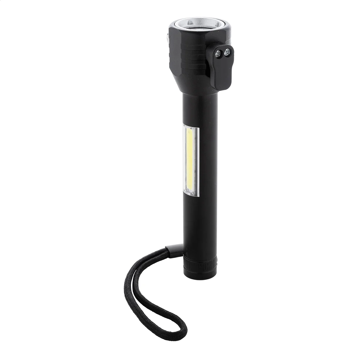 Taschenlampe Hemmerg mit Notfallhammer, schwarz – Bild 6