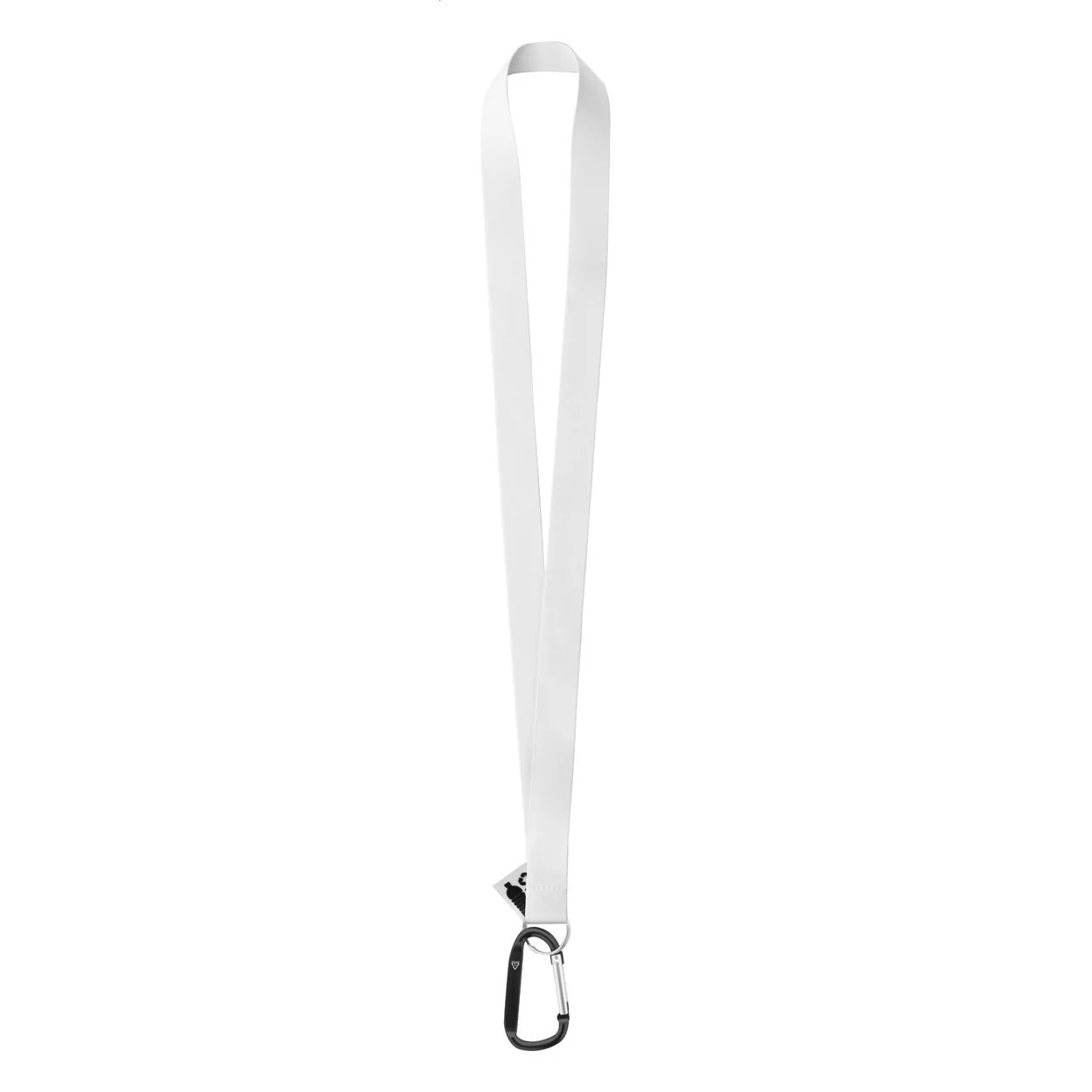Lanyard Subyard XL RPET mit Sublimationsdruck, schwarz – Bild 2